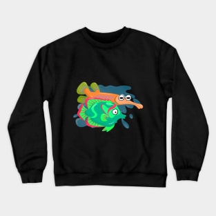 Aquarium fish love Crewneck Sweatshirt